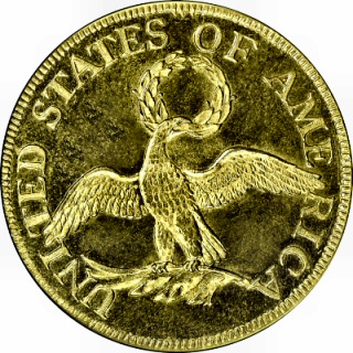1795 Small Eagle $5 Reverse