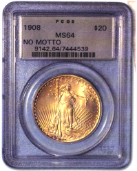 1908 $20 Double Eagle